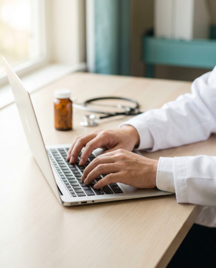 Pharmapia代表イメージ：薬剤師 × IT のブランドビジュアル